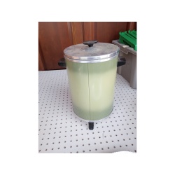 VINTAGE WEST BEND AVOCADO GREEN 30 CUP AUTOMATIC INSULATED COFFEE MAKER 33525