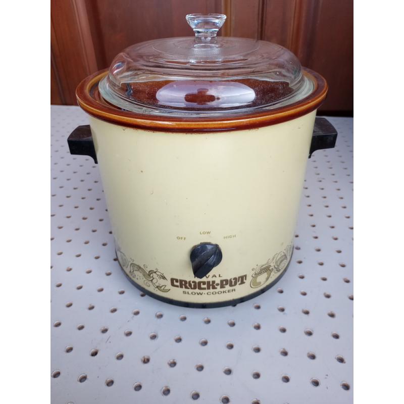 Vintage Rival Crock Pot Slow Cooker 