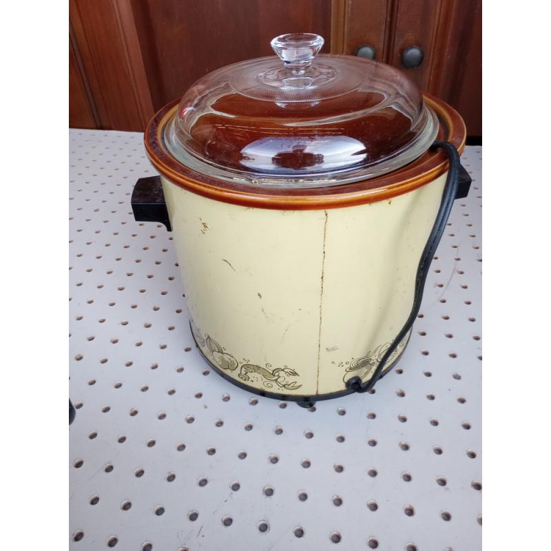 Vintage Rival Crock Pot Slow Cooker 