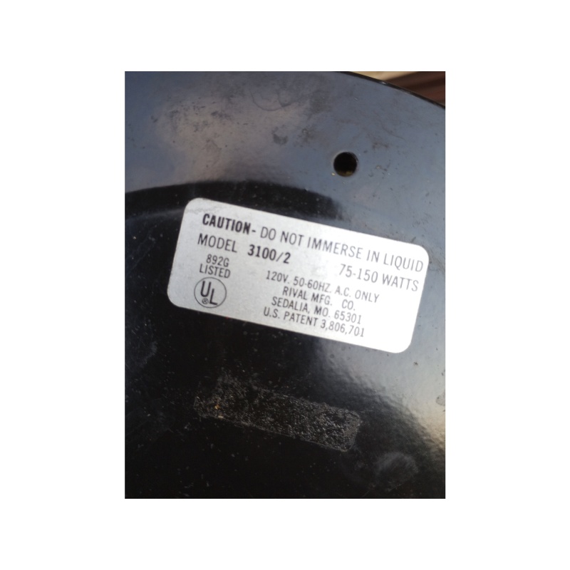 Vintage Rival Crock Pot Slow Cooker 