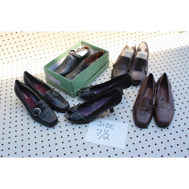 Womens Shoes Size 7 ½ (7.5) - the Whole Lot -