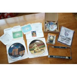 Baseball, Basketball & Nascar Collectables - Collector Plates, Red Sox License 