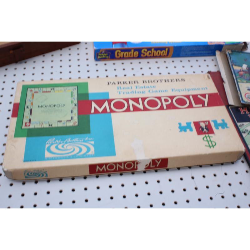 Assorted Games - Monopoly, Twilight Scene It, Reader Rabbit, Chess Set, Puzzles 