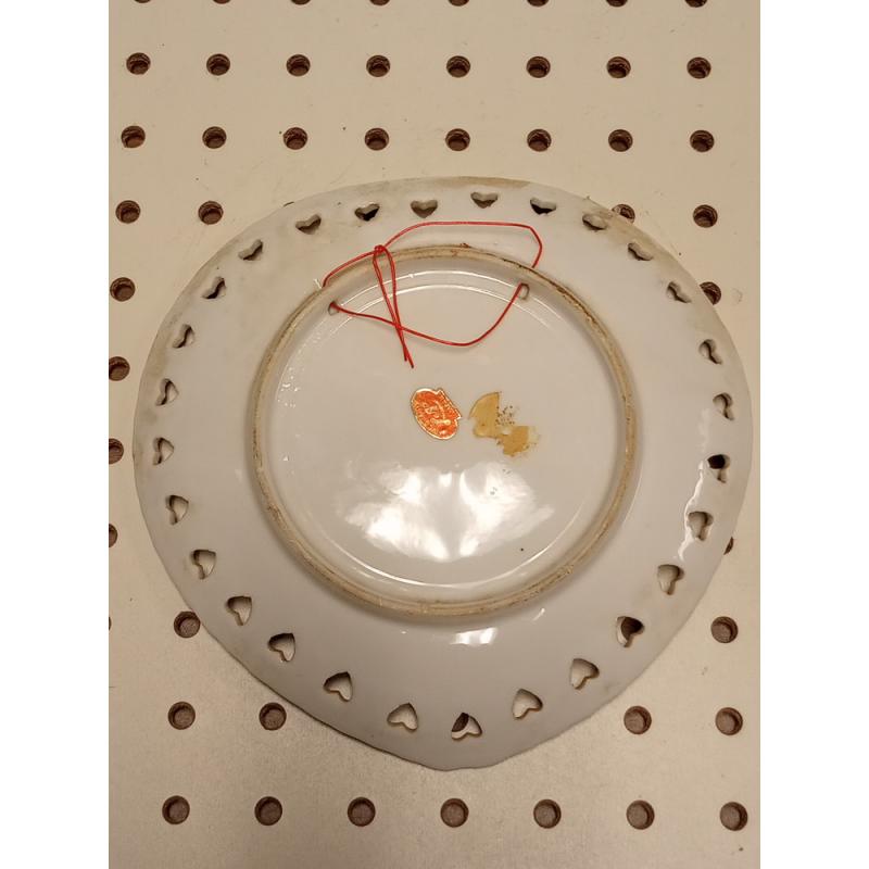 Vintage Heart Shaped Plate , TO MOTHER WITH LOVE