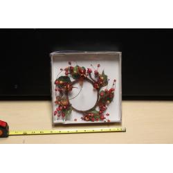 Fall Harvest Whimsical Berries Leaves Candle Ring YANKEE CANDLE