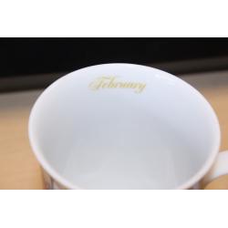 M I Hummel Fine Porcelain Mug February The Artist MIB Danbury Mint Coffee Tea
