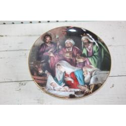 Gifts To Jesus Promise Of A Savior Plate Limited Edition Bradford Exchange 8"
