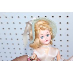 VINTAGE DOLL WITH BLINKING EYES