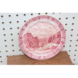  Plate Souvenir of Pikes Peak Region, Colorado SMALL CHIP