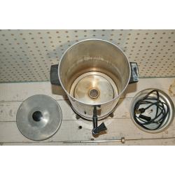 Vintage Aluminum 30 Cup Electric Coffee Maker Pot Percolator