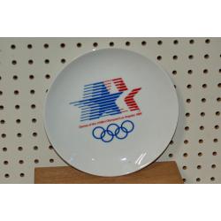 Games of the 23rd Olympiad Los Angeles 1984 Papel 8 3/8" Plate
