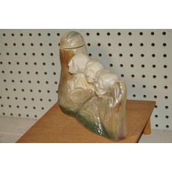 Vintage Whiskey Decanter Collectible Mount Rushmore JW Dant 1969 Bourbon Bar 