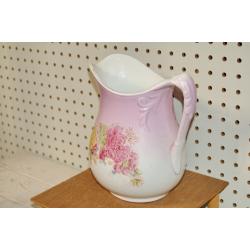 PINK FLORAL PITCHER NEW JERSEY