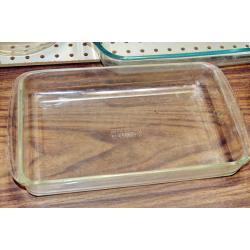 LOT OF 7 GLASS BAKING DISHES PYREX, CORNING ECT.