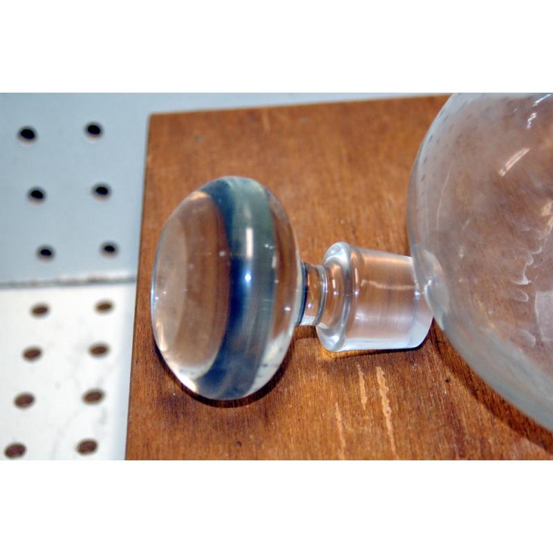 20th century minimalist drop decanter 