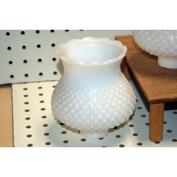 Vintage Hobnail White Milk Glass Lamp Light Globe Shades LOT OF 5