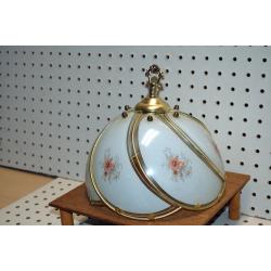 Antique Style Glass Lamp Shade WITH OTHER PARTS
