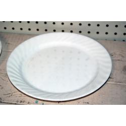 Corning Corelle Enhancement (White Swirl) DINNER Plates