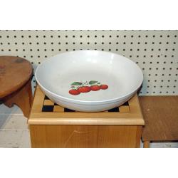 LARGE SERVING BOWL WITH TOMATES