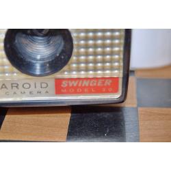 Vintage 1960s Polaroid Swinger Model 20 Instant Film Land Camera Made in USA