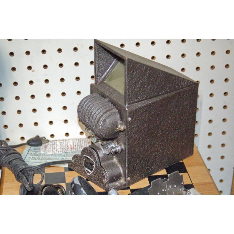 Vintage Keystone Movie Projector EDITOR CRAIG MOVIE SUPPLY CO. LOT OF EQUIPMENT