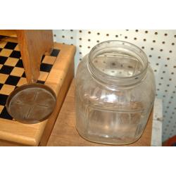 1930's Hoosier Cabinet Jar 