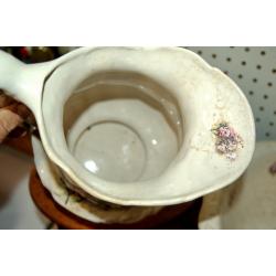 Vintage Athena Ceramic Wash Bowl and Pitcher HAS SOME CHIPS
