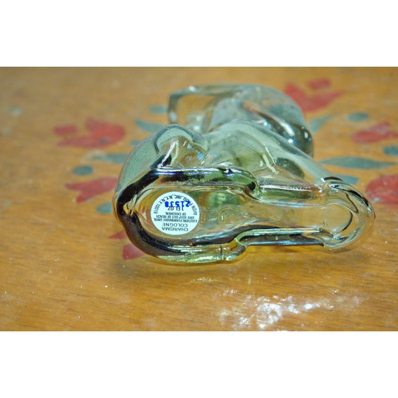 Avon Vintage Bottle Topaze Cologne Donkey Shaped Glass Empty Collectibles Rar"K