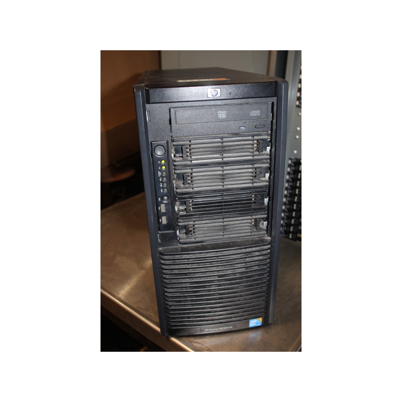 HP Proliant ML350 G6 Intel Xeon Powers On - No HDDs - No OS AS-IS 47lbs. 24x17x9