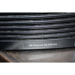 HP Proliant ML350 G6 Intel Xeon Powers On - No HDDs - No OS AS-IS 47lbs. 24x17x9