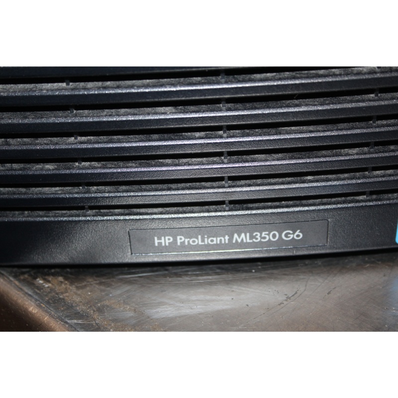 HP Proliant ML350 G6 Intel Xeon Powers On - No HDDs - No OS AS-IS 47lbs. 24x17x9