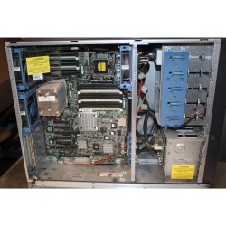 HP Proliant ML350 G6 Intel Xeon Powers On - No HDDs - No OS AS-IS 47lbs. 24x17x9