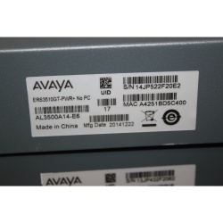 Lot of 15 Avaya/EXTREME ERS3510GT-PWR+ Ethernet Routing Switch AL3500A14-E6