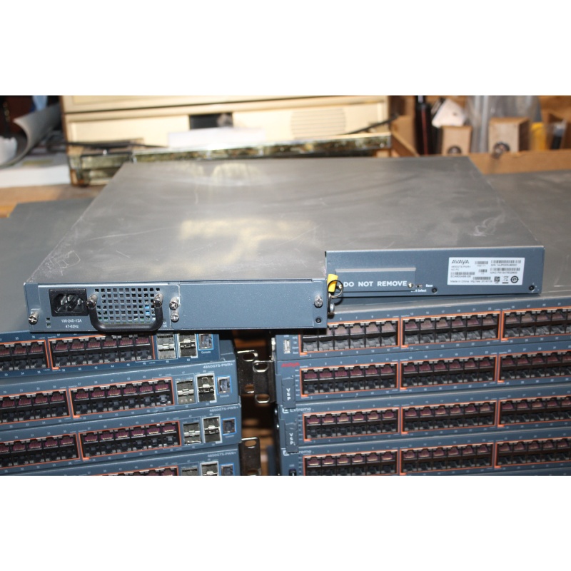 Avaya / Extreme 4850GTS-PWR+ 48-Port Gigabit Ethernet Managed PoE+ Switch 1 Unit