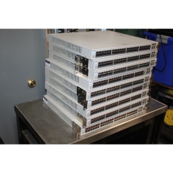 9 Nortel Networks / Avaya BayStack 5520-48T-PWR 48 Port Gig PoE Ethernet Switch