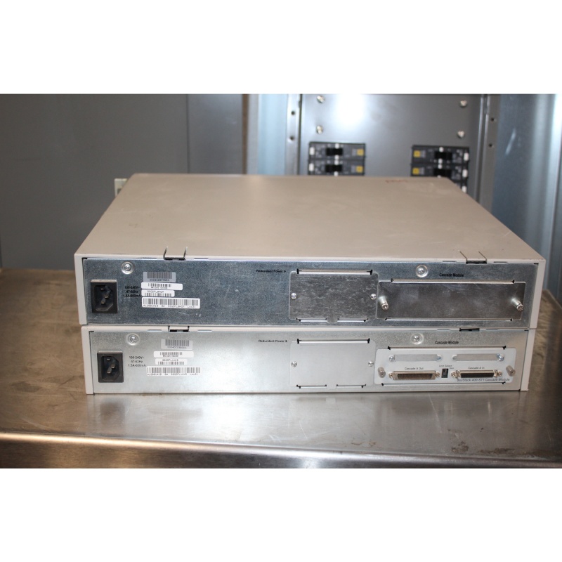 Lot of 2 Nortel Business Policy Switch 2000 24 port AL2001A15