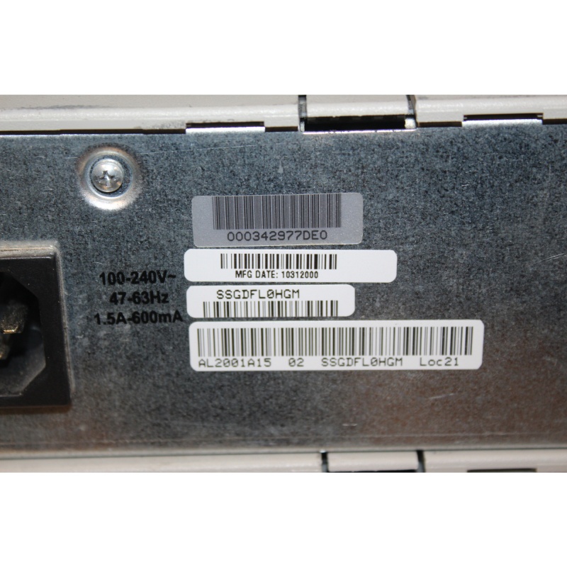 Lot of 2 Nortel Business Policy Switch 2000 24 port AL2001A15