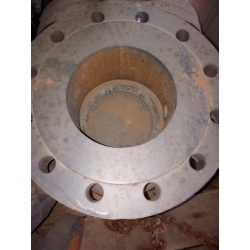 Lot of 2 NIBCO NHAWL0K F-697-O Gate Valve, Cast Iron, Fire Protection, 6"