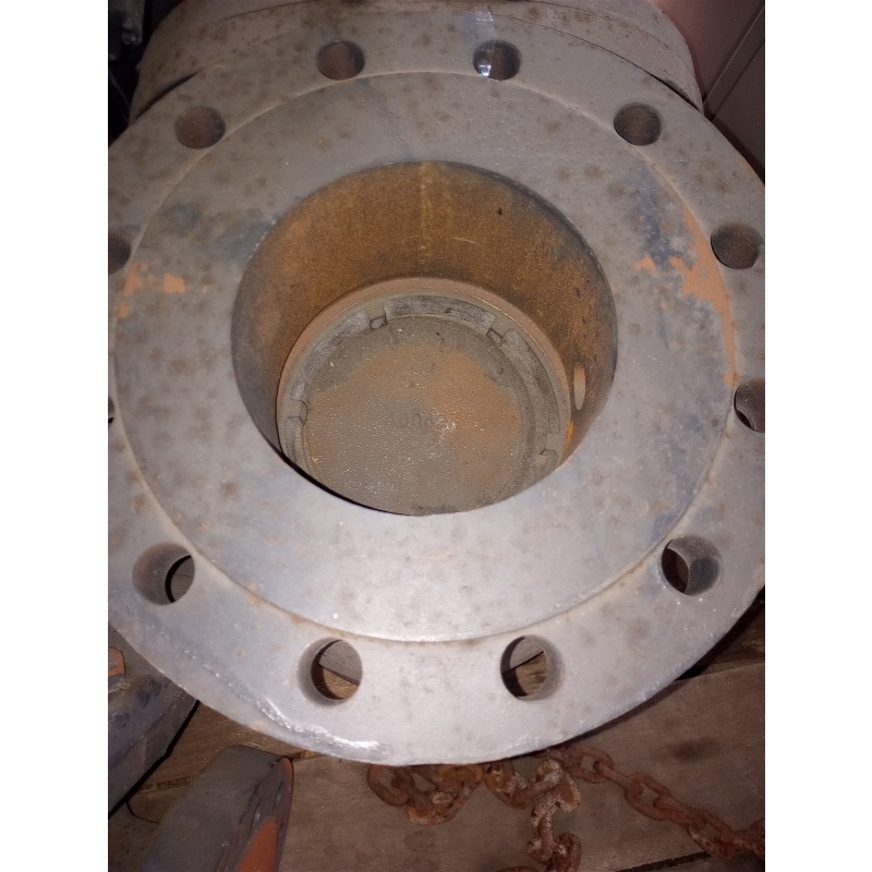 Lot of 2 NIBCO NHAWL0K F-697-O Gate Valve, Cast Iron, Fire Protection, 6"