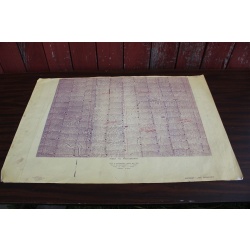 1968 USDA aerial photograph index Antwerp lake Bonaparte