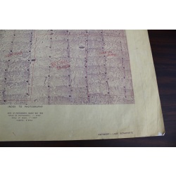 1968 USDA aerial photograph index Antwerp lake Bonaparte