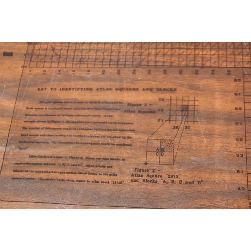 New York 1:24,000 Scale Planimetric & Topographic maps Index (6 pcs Total)