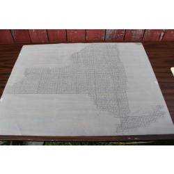 New York 1:24,000 Scale Planimetric & Topographic maps Index (6 pcs Total)