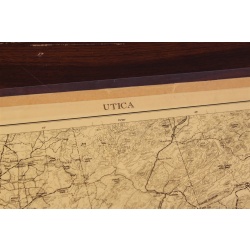 USGS 1:250000-scale Quadrangle TOPO Map for Utica, NY 1962