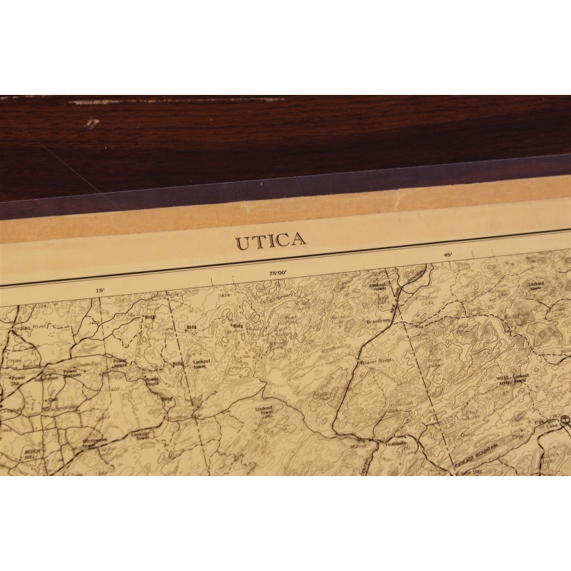 USGS 1:250000-scale Quadrangle TOPO Map for Utica, NY 1962