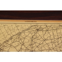 USGS 1:250000-scale Quadrangle TOPO Map for Ogdensburg, U.S. / Canada 1948
