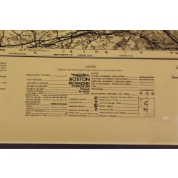 USGS 1:250000-scale Quadrangle TOPO Map for Newark, NJ / PA / NY 1944 Rev. 1969