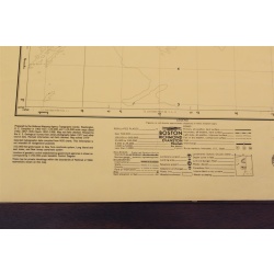 USGS 1:250000 Quadrangle TOPO Map for New York, NY / NJ / Conn. 1960 Rev. 1979