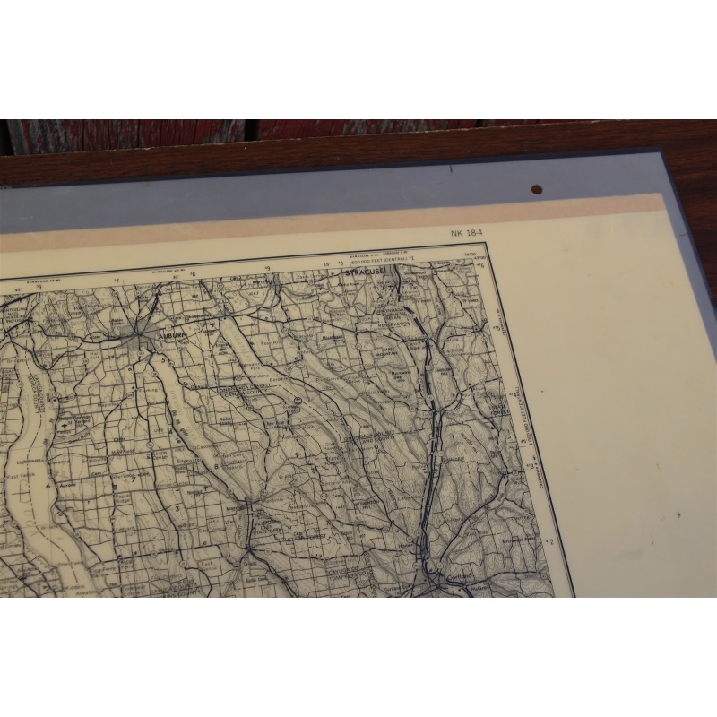 2 USGS 1:250000-scale Quadrangle TOPO Maps for Elmira, NY / PA - 1962 Rev. 1978