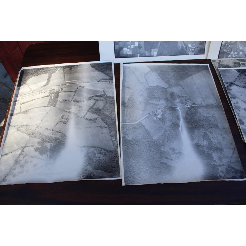 Lot of New York Dept of Lands & Forests aerial photographs 1942